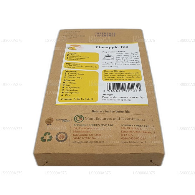 Lifetone ananas te (40g)