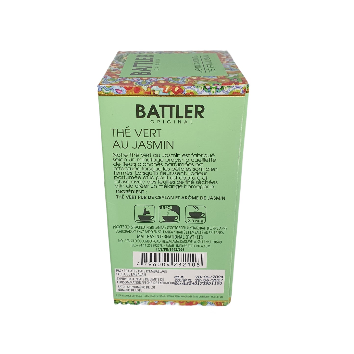 Battler Original Jasmin Grönt Te (40g) 20 Tepåsar