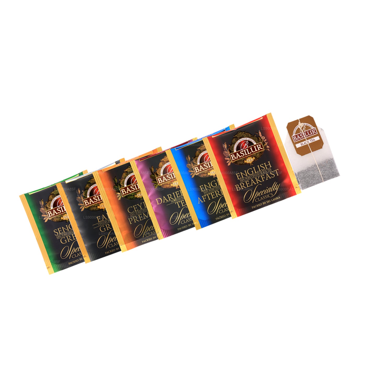 Basilur Specialty Classics "Assorted Specialty Classics - 60 Enveloped" (115g) Tea bags