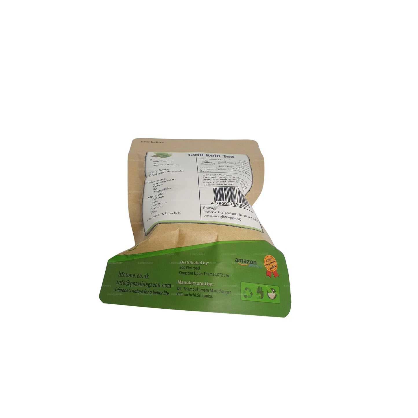 Lifetone Gotukola te (30g)