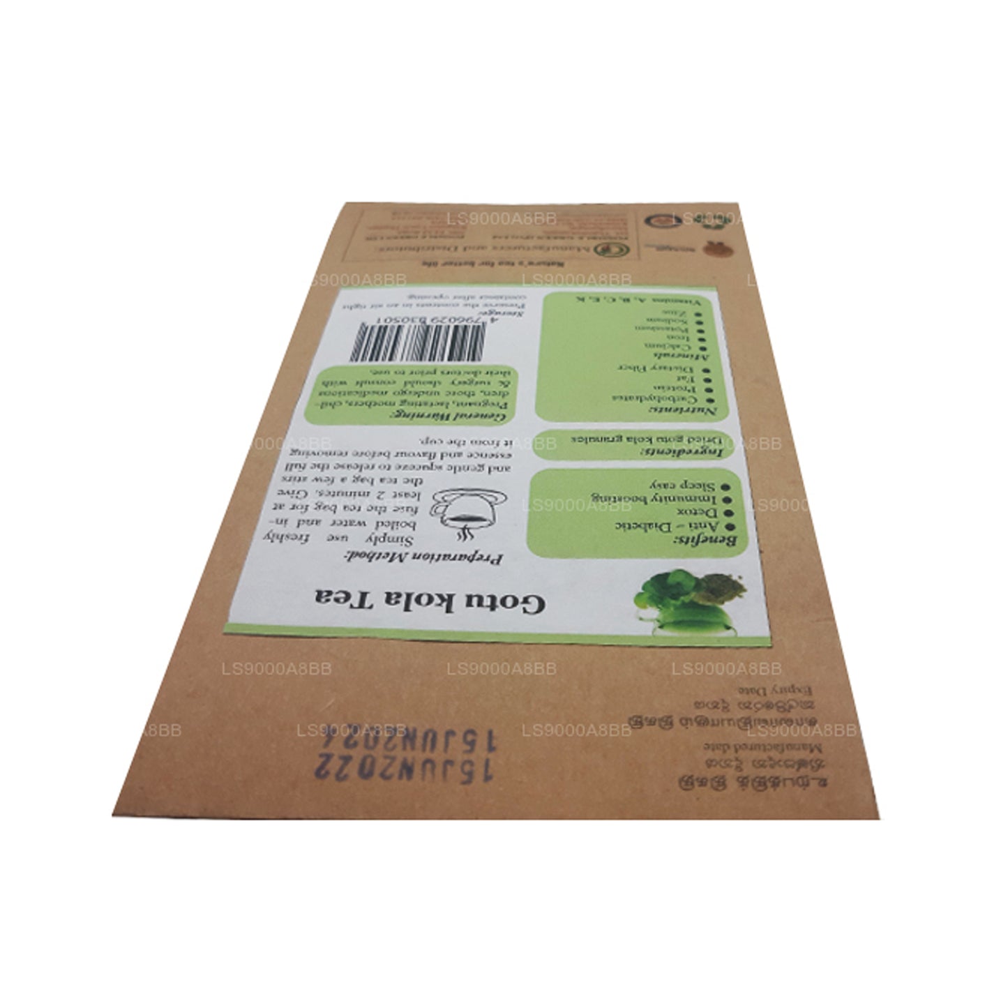 Lifetone Gotukola te (30g)