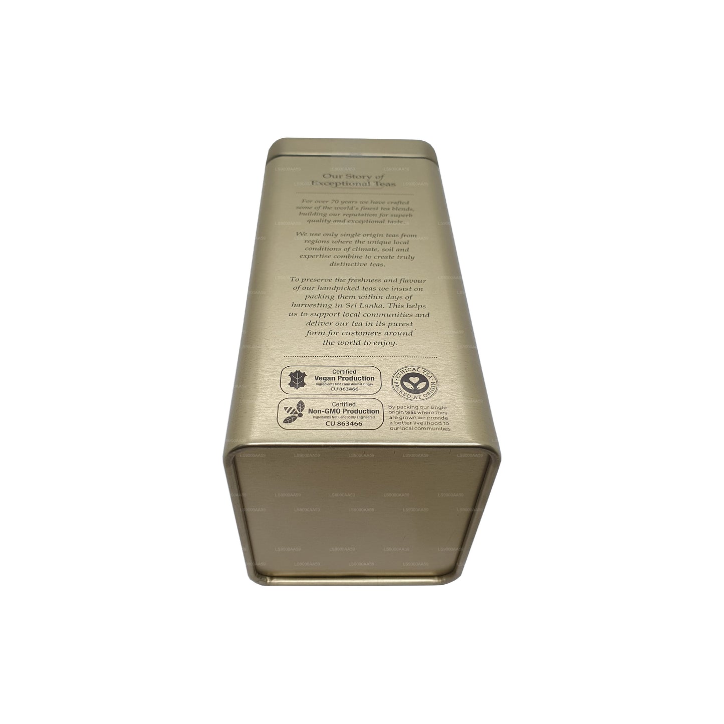 Jaf Tea Klassisk Guld Kollektion Ceylon Eftermiddag Caddy (125g)