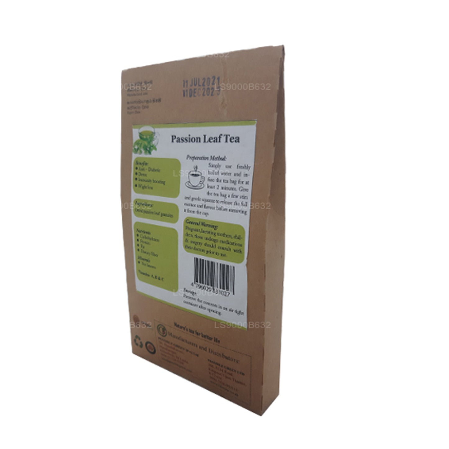 Lifetone Passion Fruit Leaf Tea (30g)