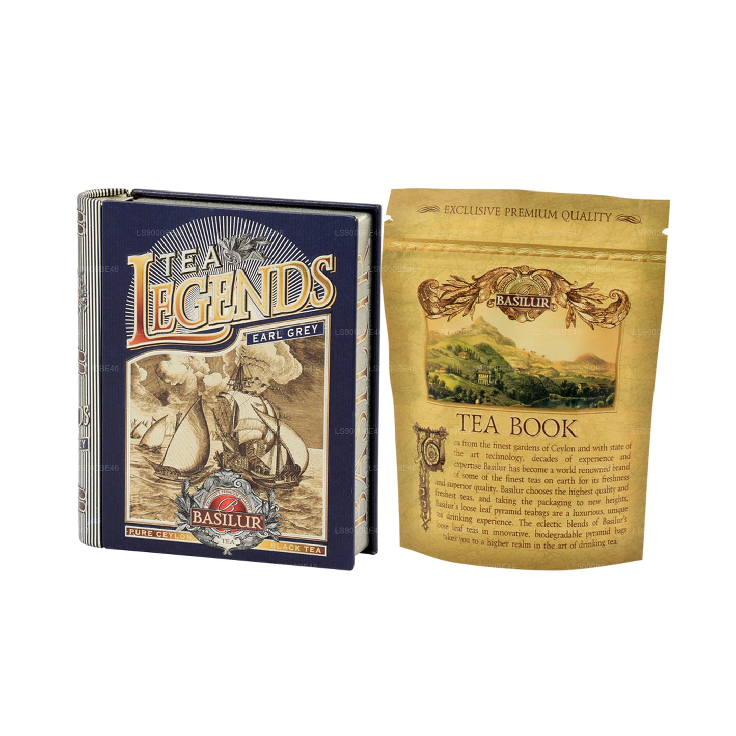 Basilur ”Miniatyr te bok te legender - Earl Grey” (10g) Caddy