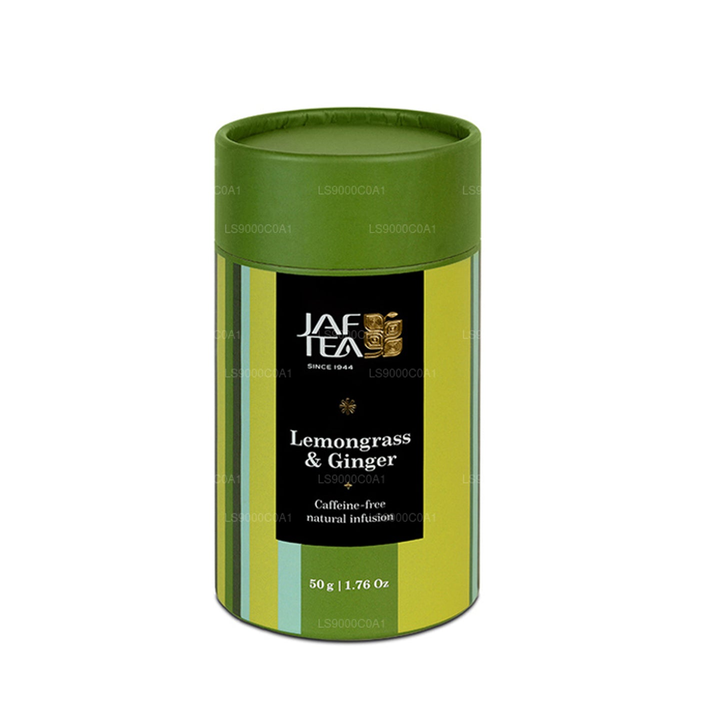 Jaf Te Citrongräs & Ingefära Blad Tea Caddy (50g)