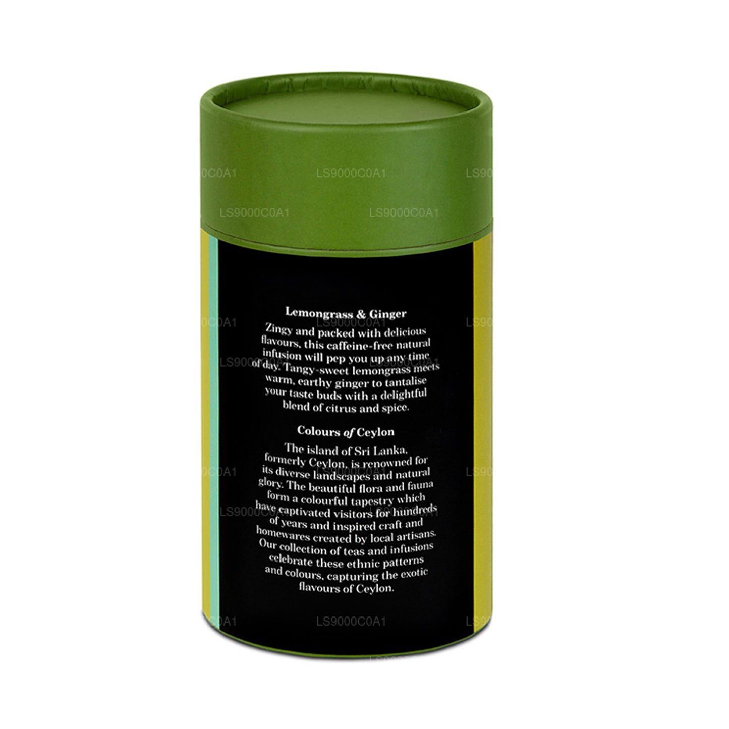 Jaf Te Citrongräs & Ingefära Blad Tea Caddy (50g)