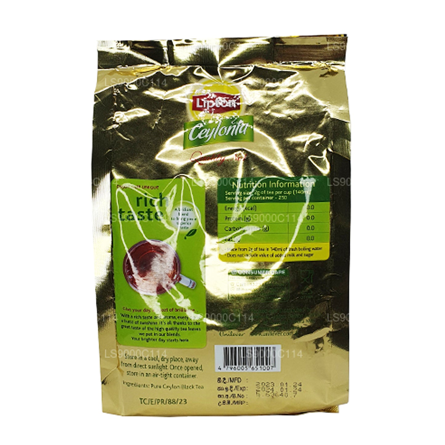 Lipton Ceylonta teblad (500 g)