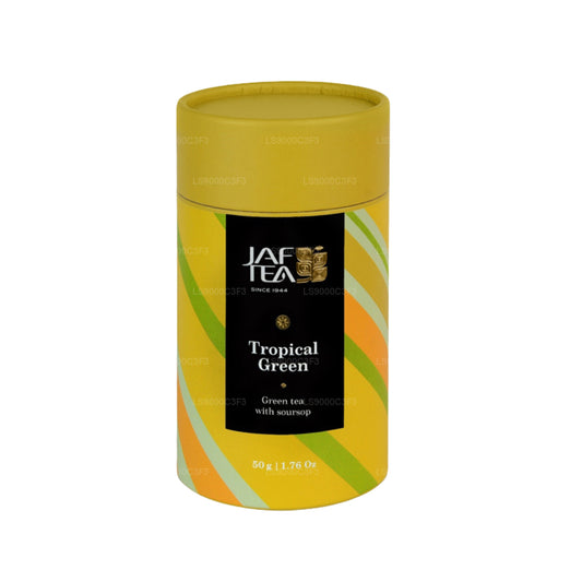 Jaf Tea Trophical Green - Grönt te med Soursop (50g)