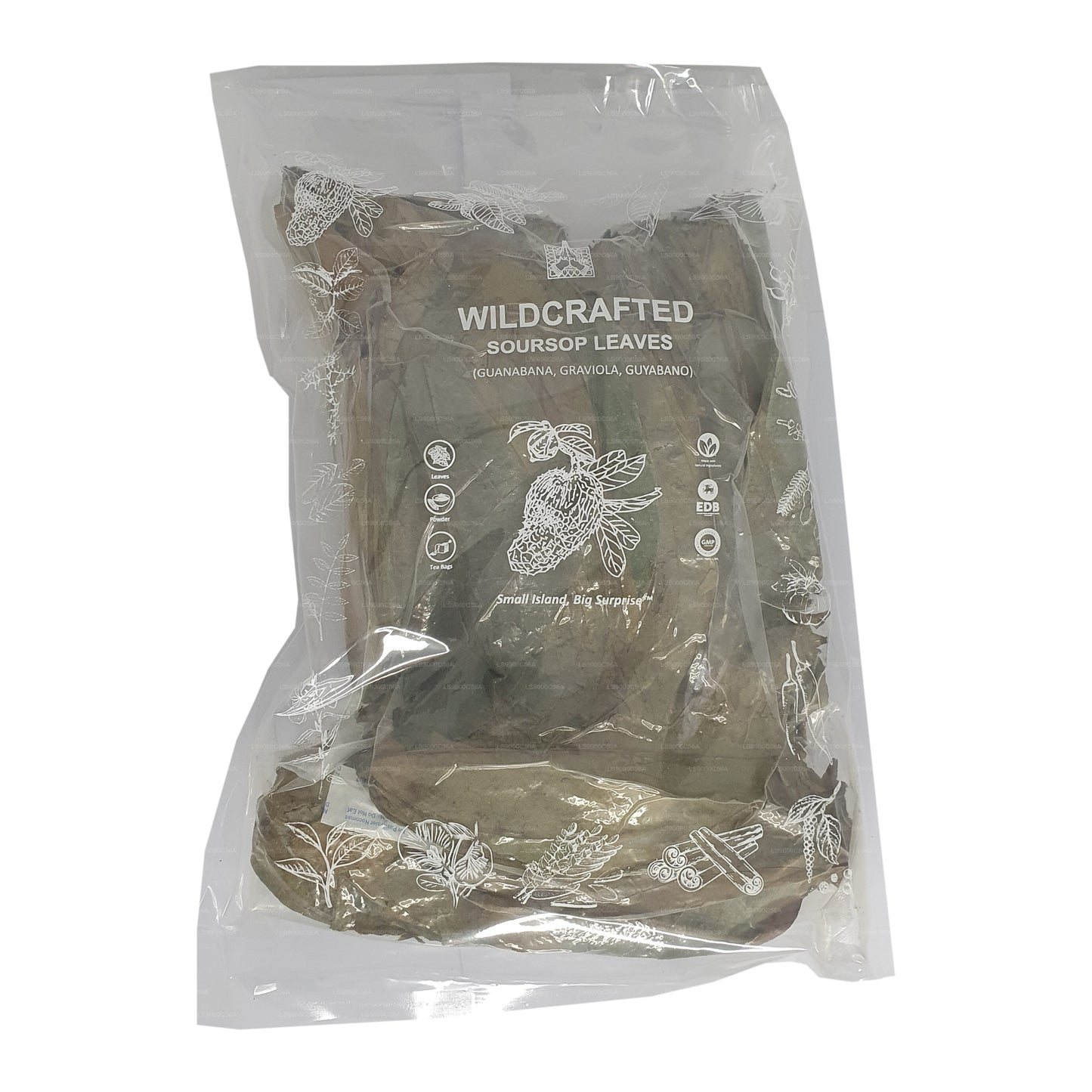 Lakpura® Wildcrafted Soursop (Guanabana, Graviola, Guyabano) Dehydrerade Blad Hela