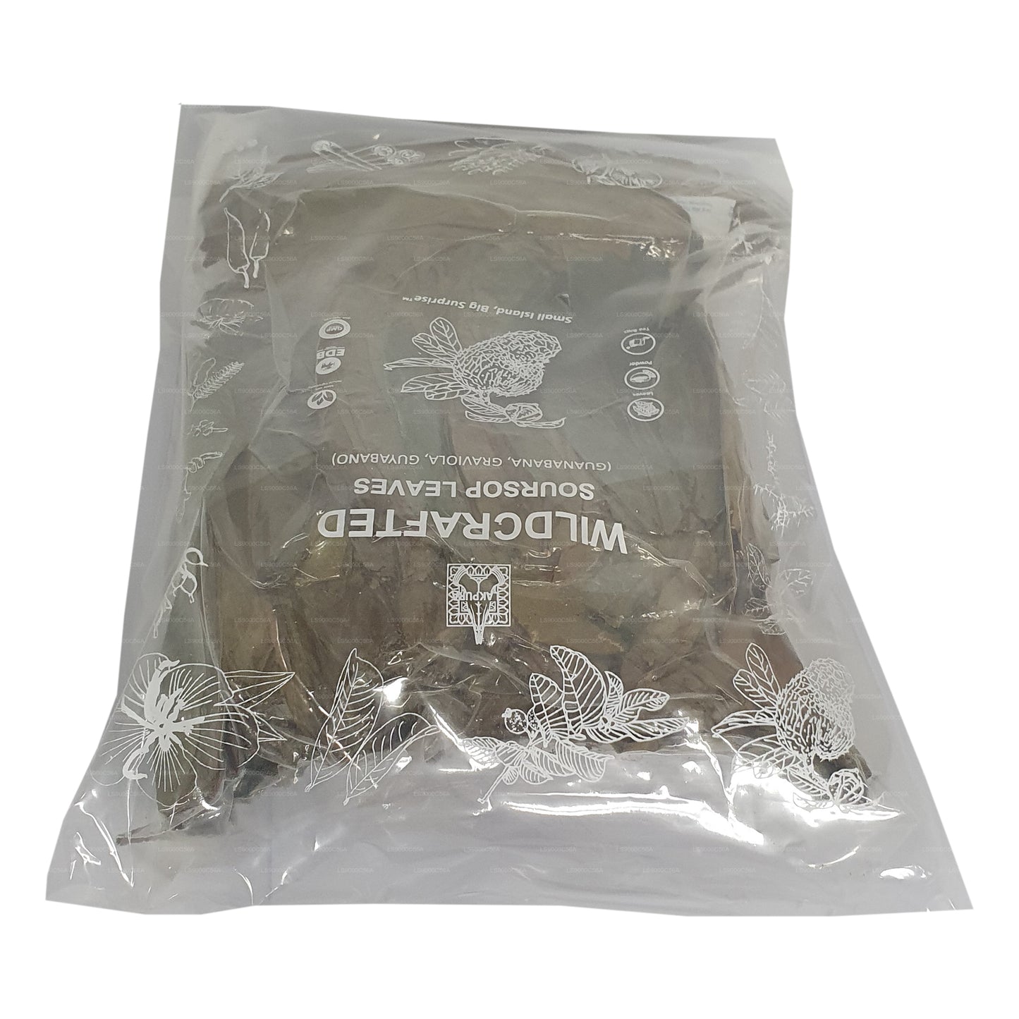 Lakpura® Wildcrafted Soursop (Guanabana, Graviola, Guyabano) Dehydrerade Blad Hela
