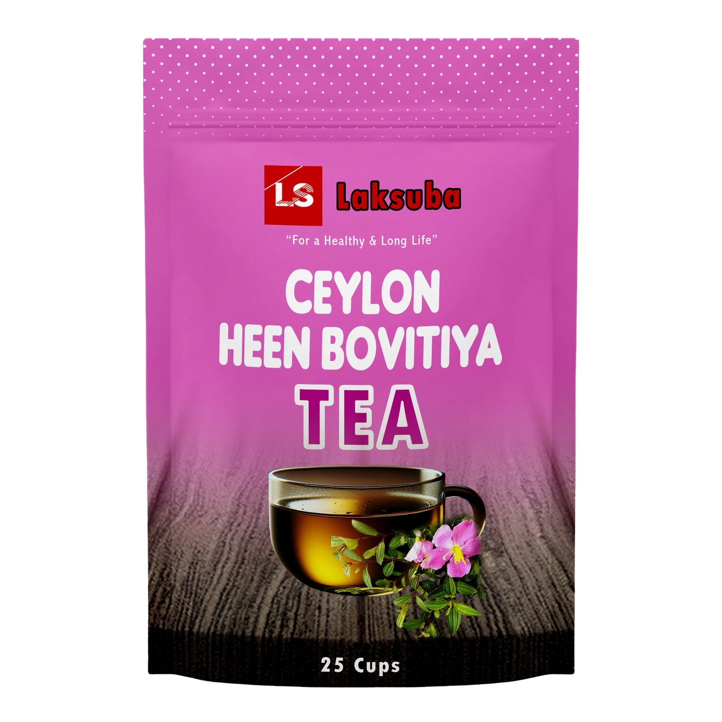Laksuba Ceylon Heen Bovitiya te (37,5 g) 25 tepåsar
