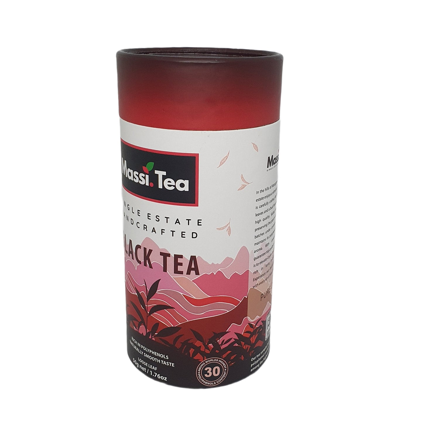 Massi Tea Single Estate Handgjort Svart Te (50g)