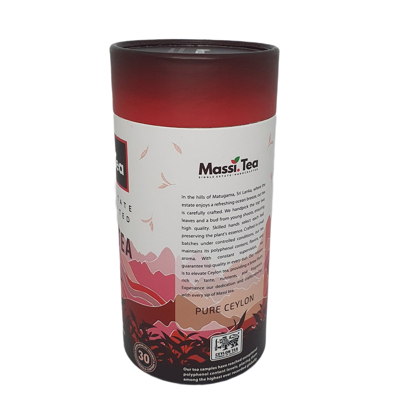 Massi Tea Single Estate Handgjort Svart Te (50g)