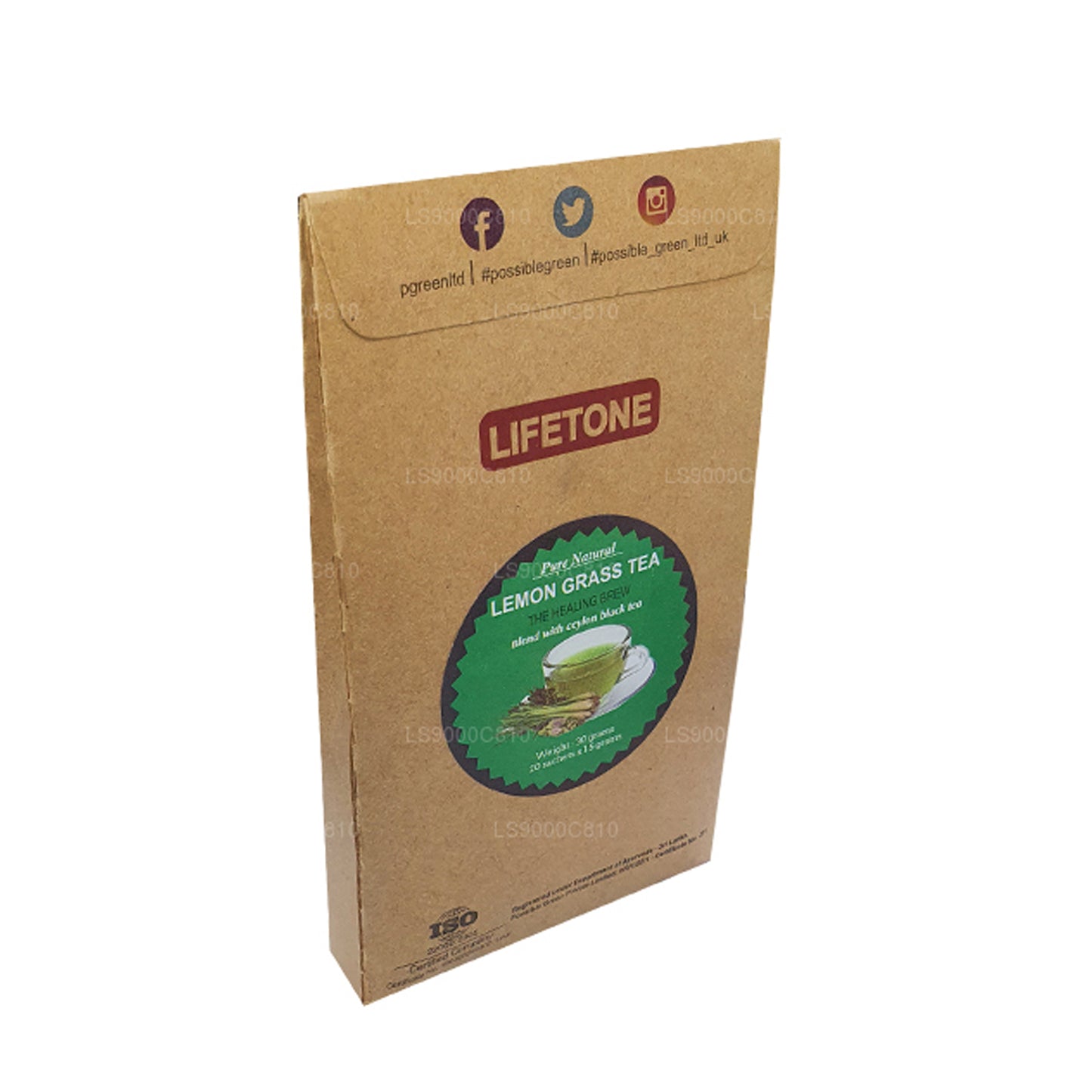 Lifetone Citrongräs Te (30g)