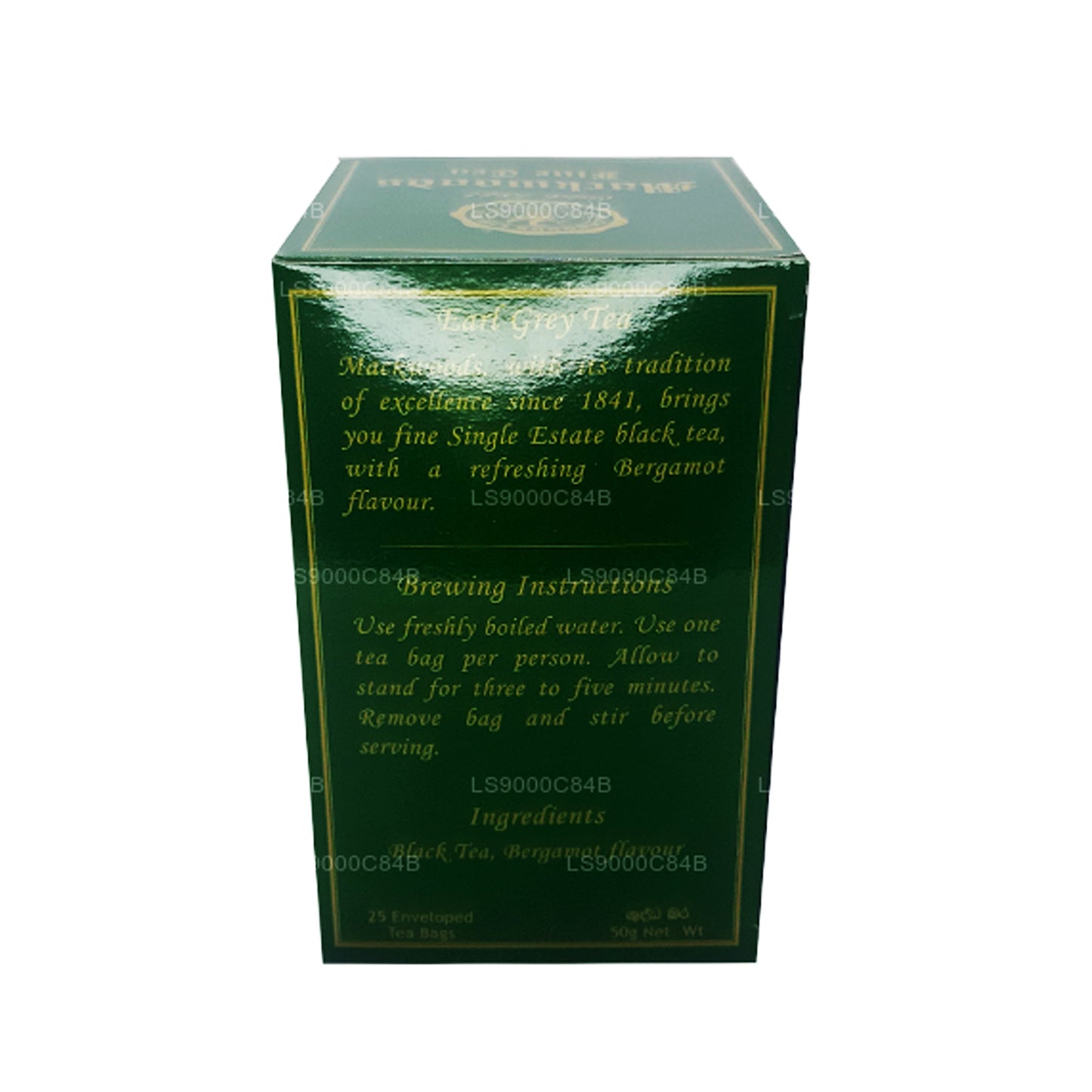 Mackwoods Earl Grey Te (50g) 25 Tepåsar