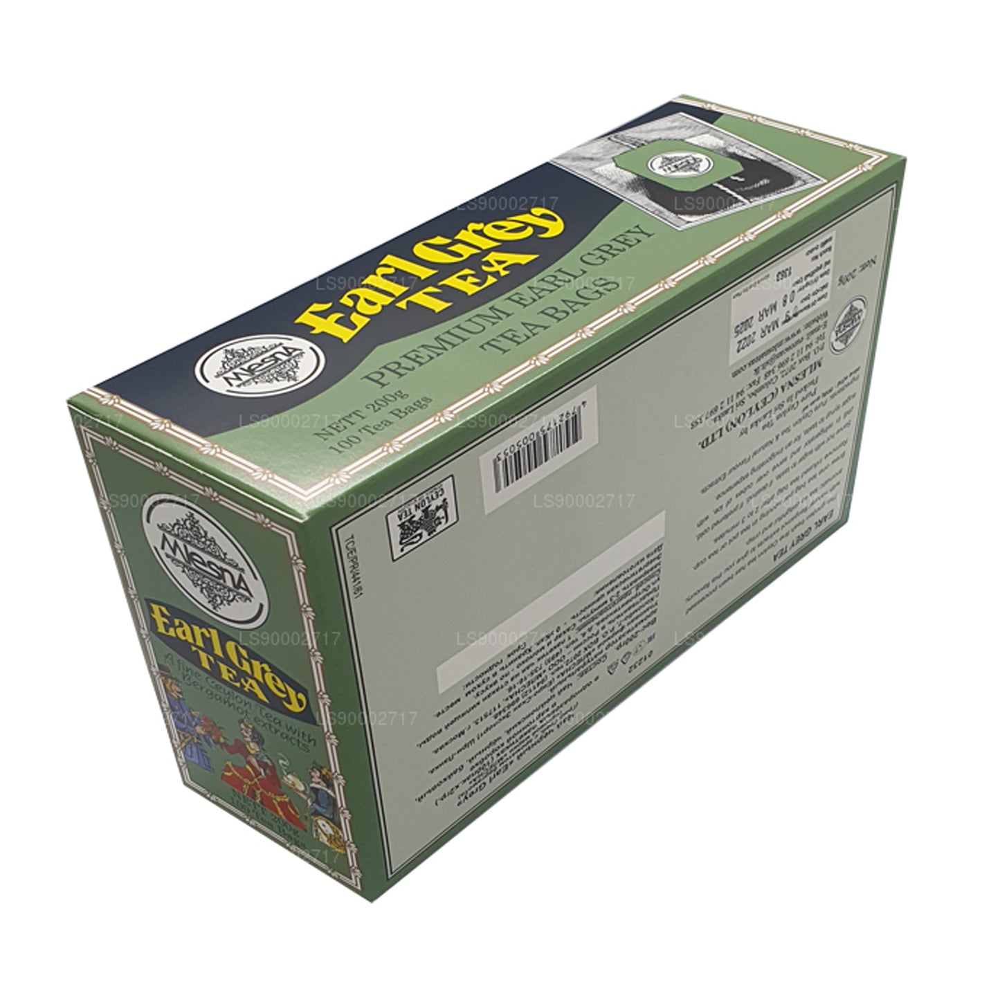 Mlesna Earl Grey Tepåsar