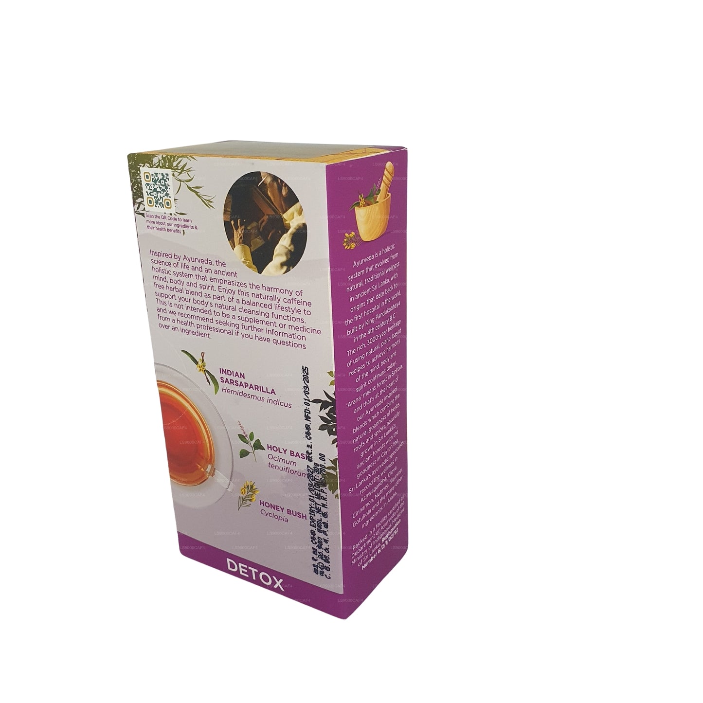 Dilmah Arana Detox Natural Herbal Infusion (20 Tagless tepåsar)