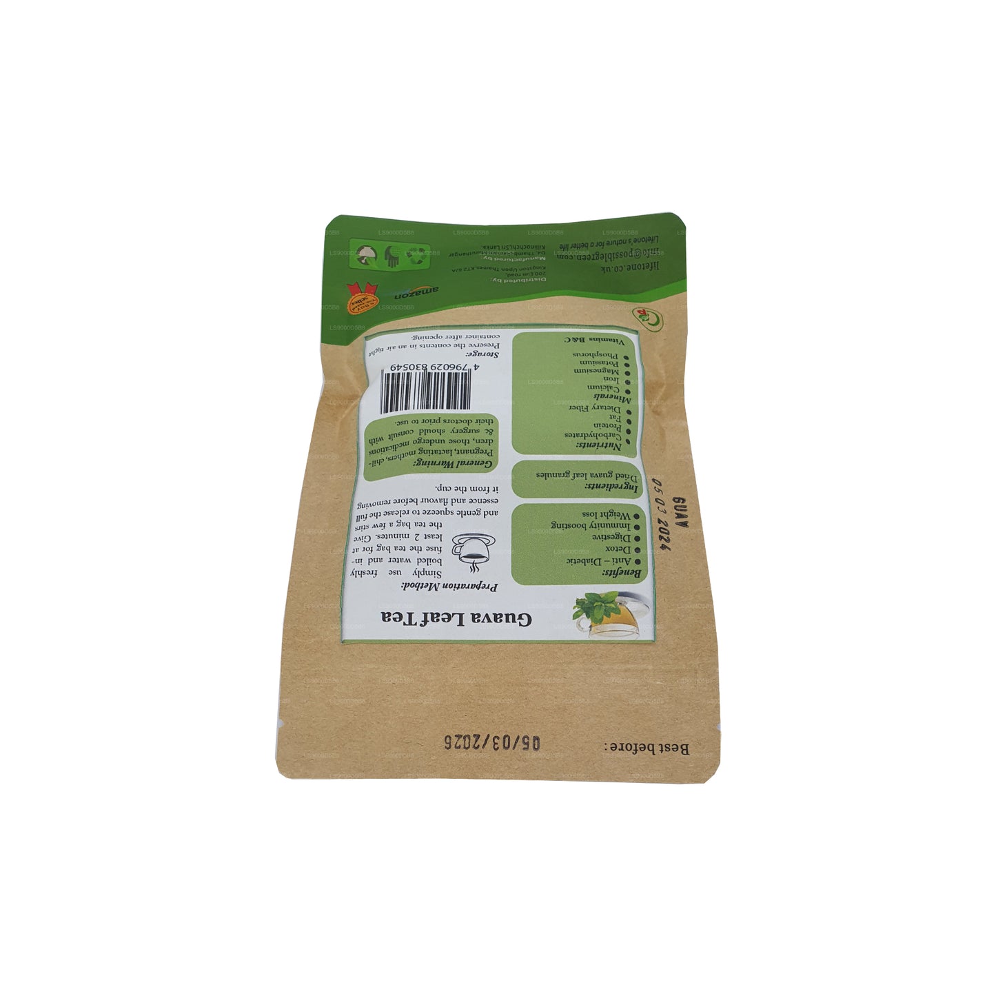 Lifetone Guava Leaf Tea (30g)