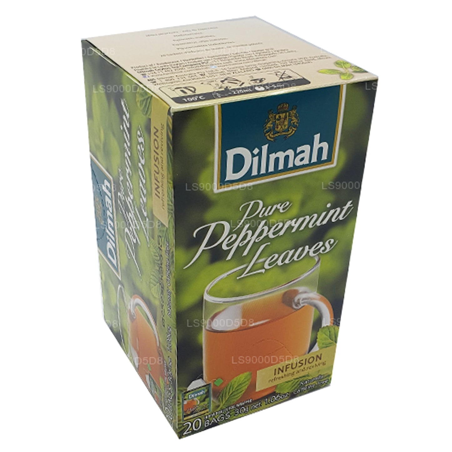 Dilmah rena pepparmyntsblad (30g) 20 tepåsar
