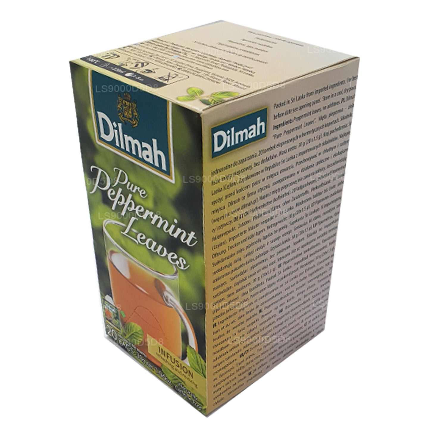 Dilmah rena pepparmyntsblad (30g) 20 tepåsar
