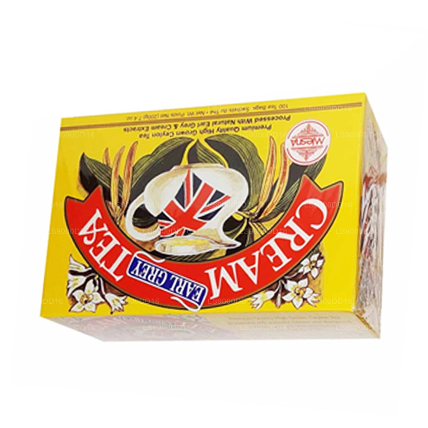 Mlesna Cream Earl Grey Te (200g) 100 Tepåsar