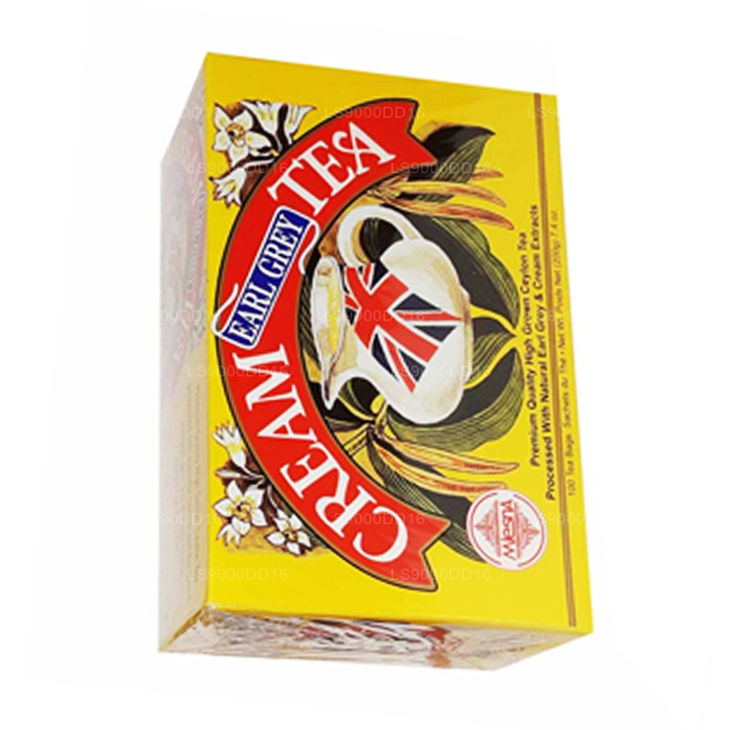 Mlesna Cream Earl Grey Te (200g) 100 Tepåsar