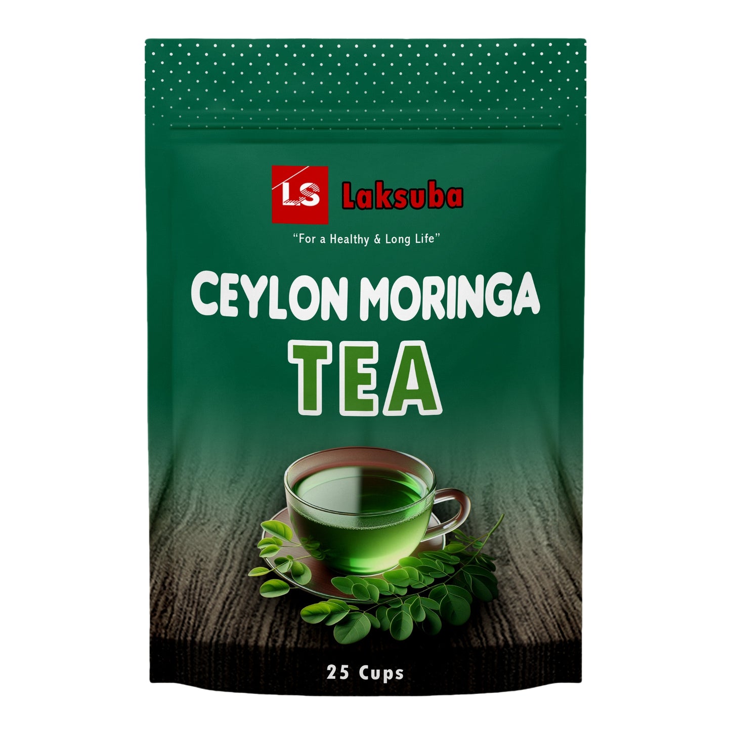 Laksuba Ceylon Moringa Te (37,5 g) 25 tepåsar