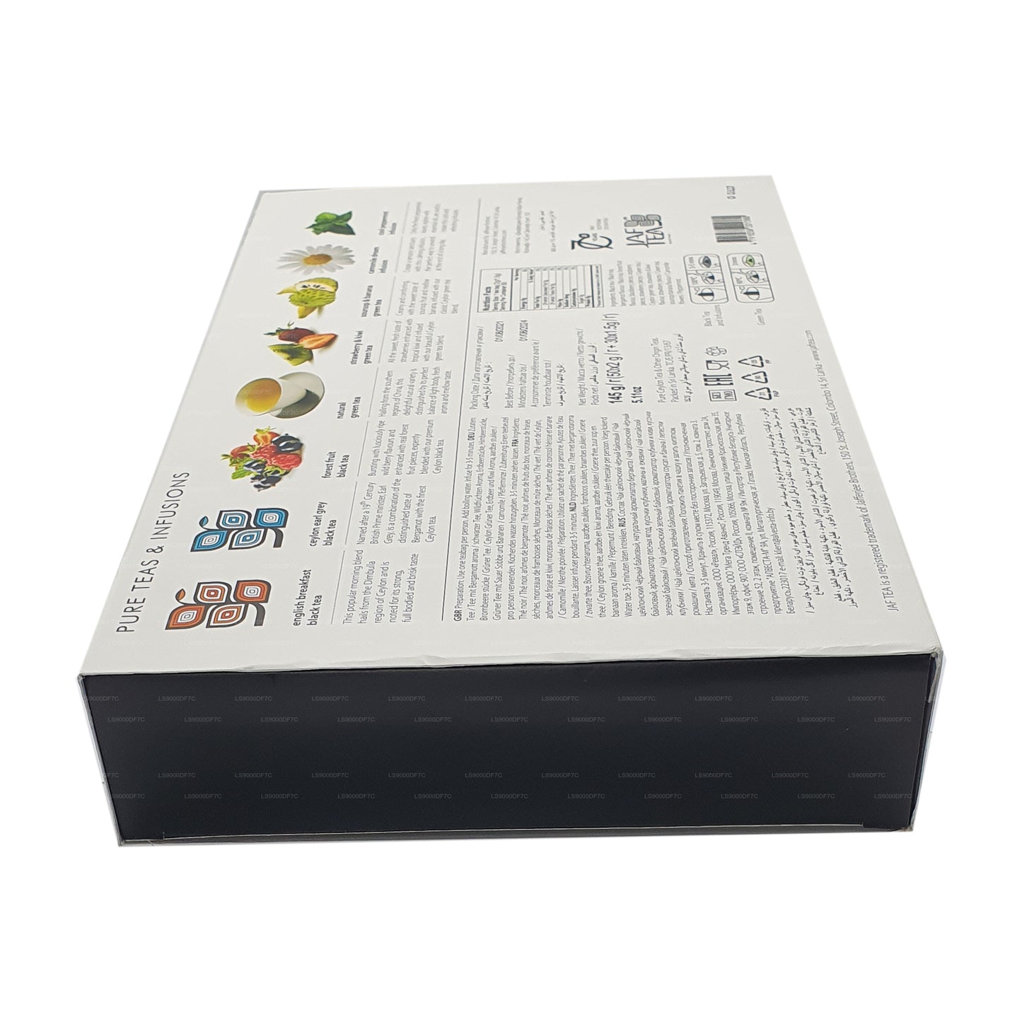 Jaf te rena teer och infusioner (145 g) 80 tepåsar