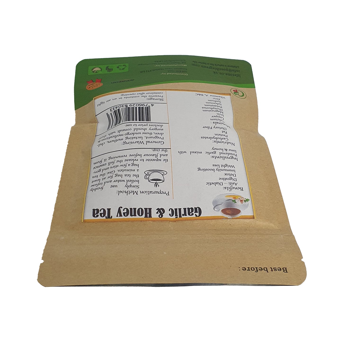 Lifetone Vitlök Honung Te (40g)