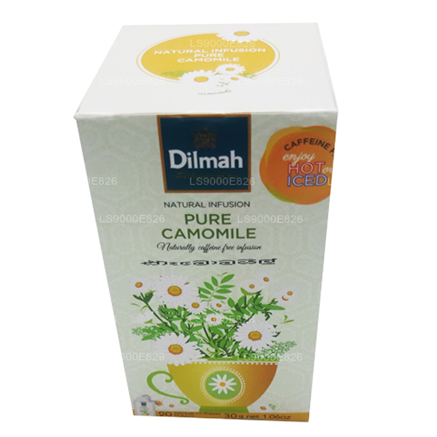 Dilmah rena kamomillblommor (30g) 20 tepåsar