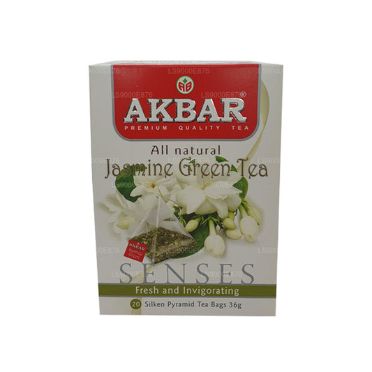 Akbar Jasmine Grönt Te (36g) 20 Tepåsar