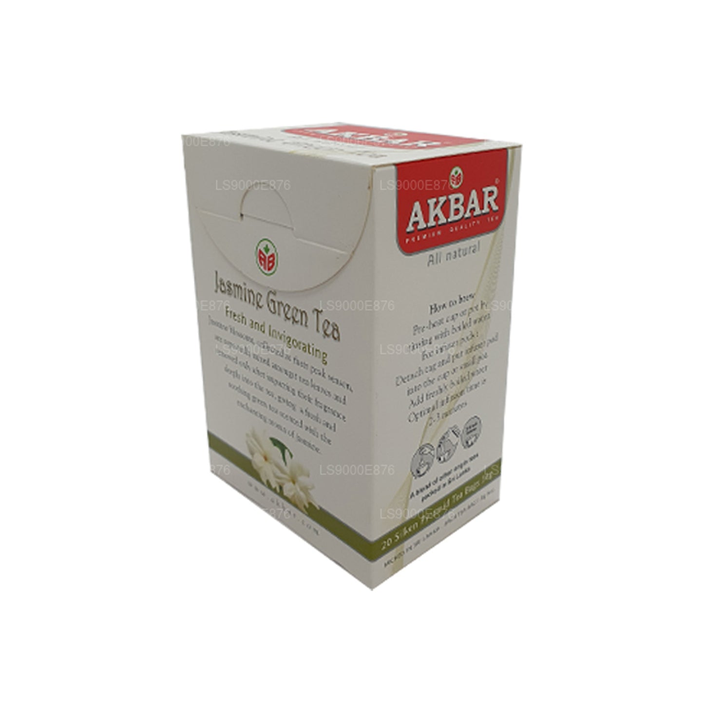 Akbar Jasmine Grönt Te (36g) 20 Tepåsar