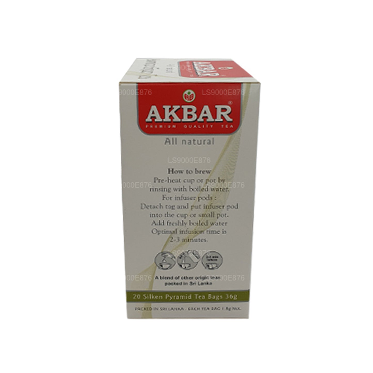 Akbar Jasmine Grönt Te (36g) 20 Tepåsar