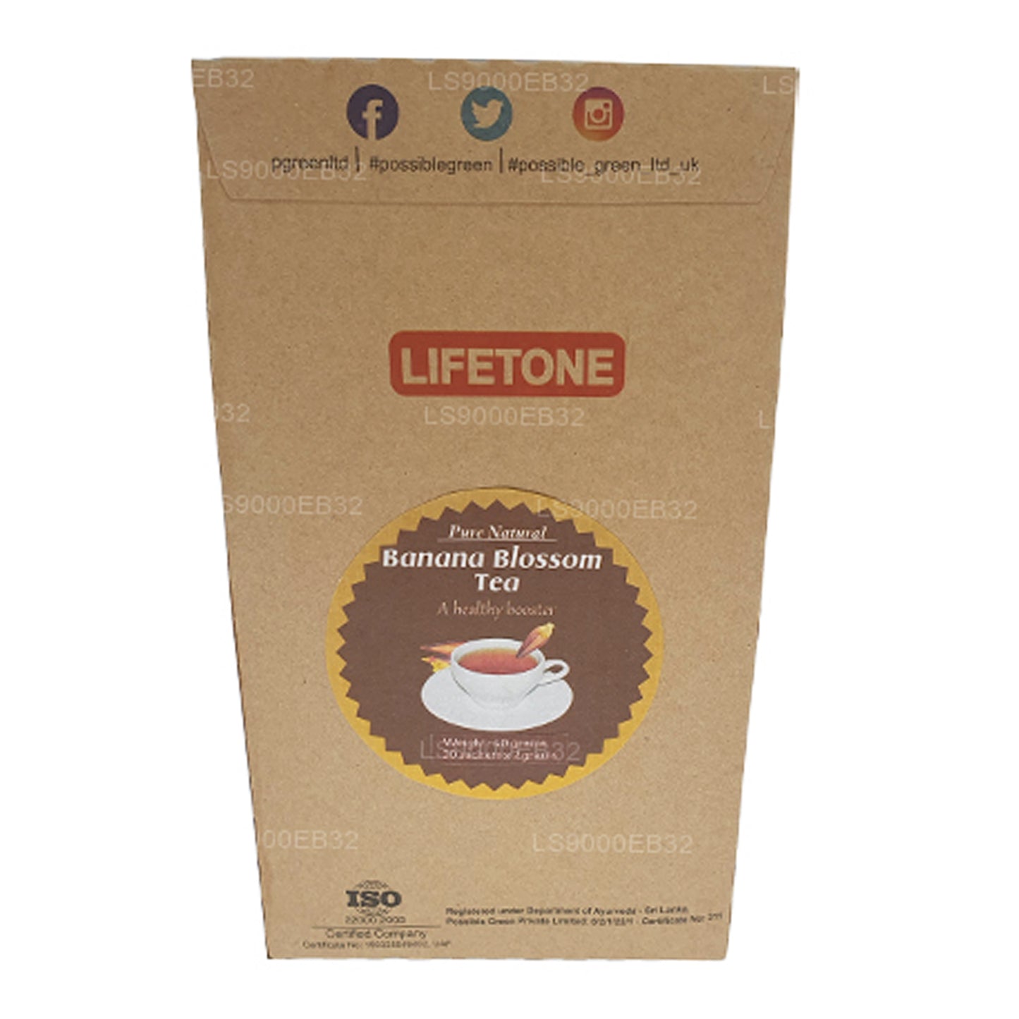 Lifetone Bananblom Tea (40g)