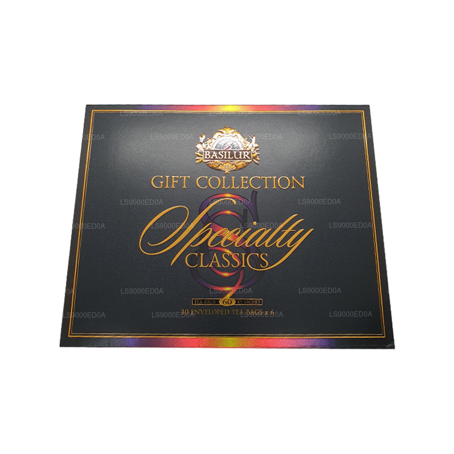 Basilur Giftbox Diverse Specialty Classics (115g) 60 omslutna tepåsar