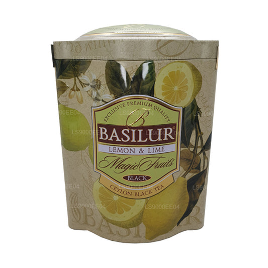 Basilur magiska frukter Citron och lime (100g) Tin Caddy