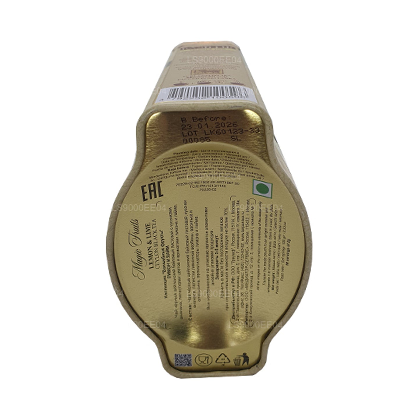 Basilur magiska frukter Citron och lime (100g) Tin Caddy