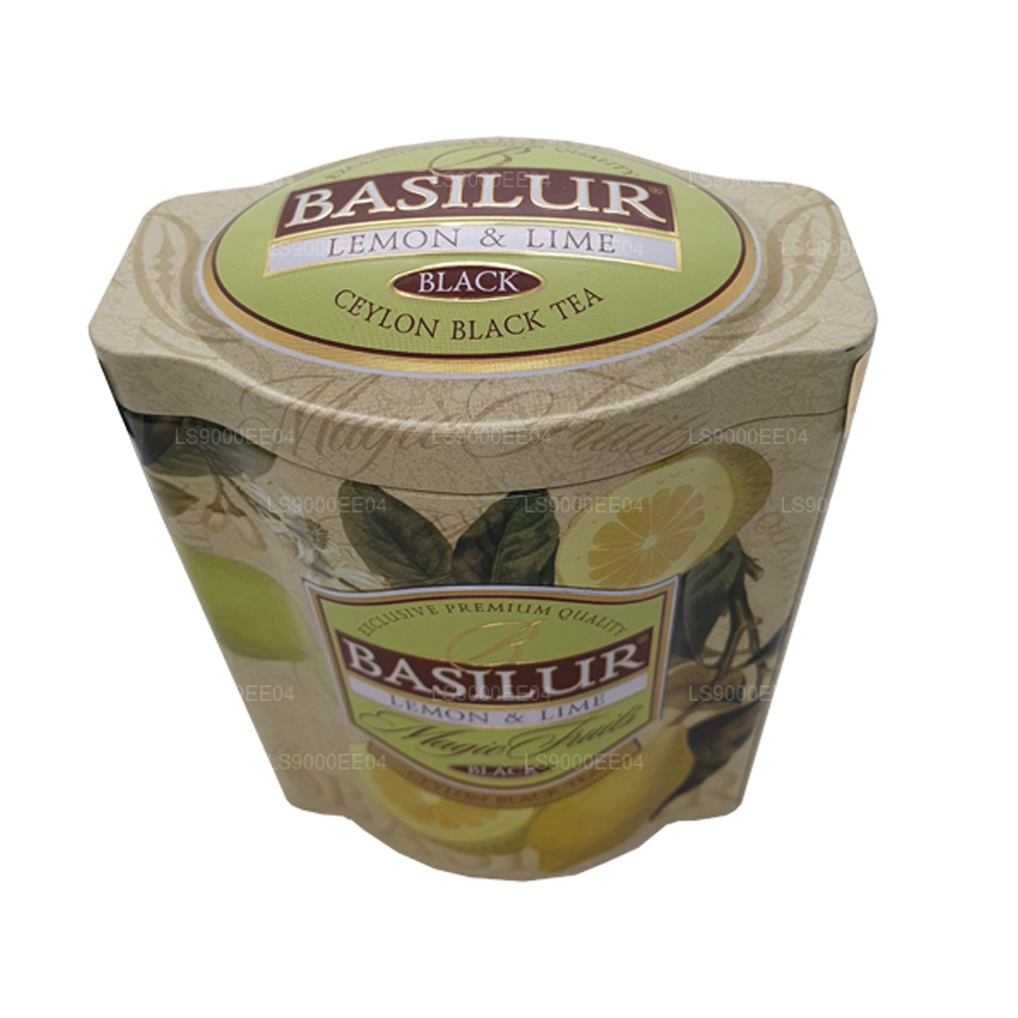 Basilur magiska frukter Citron och lime (100g) Tin Caddy