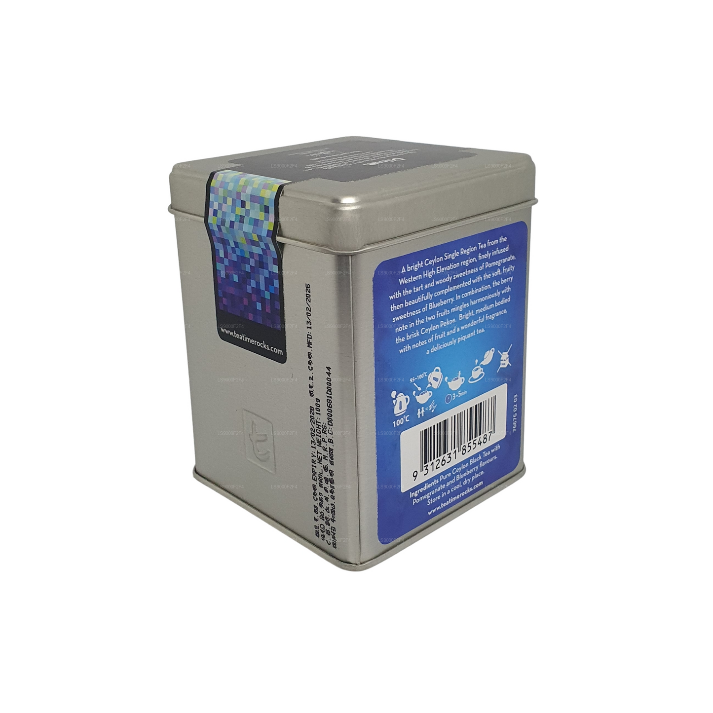 Dilmah T-series Blueberry and Pomegranate (100g)