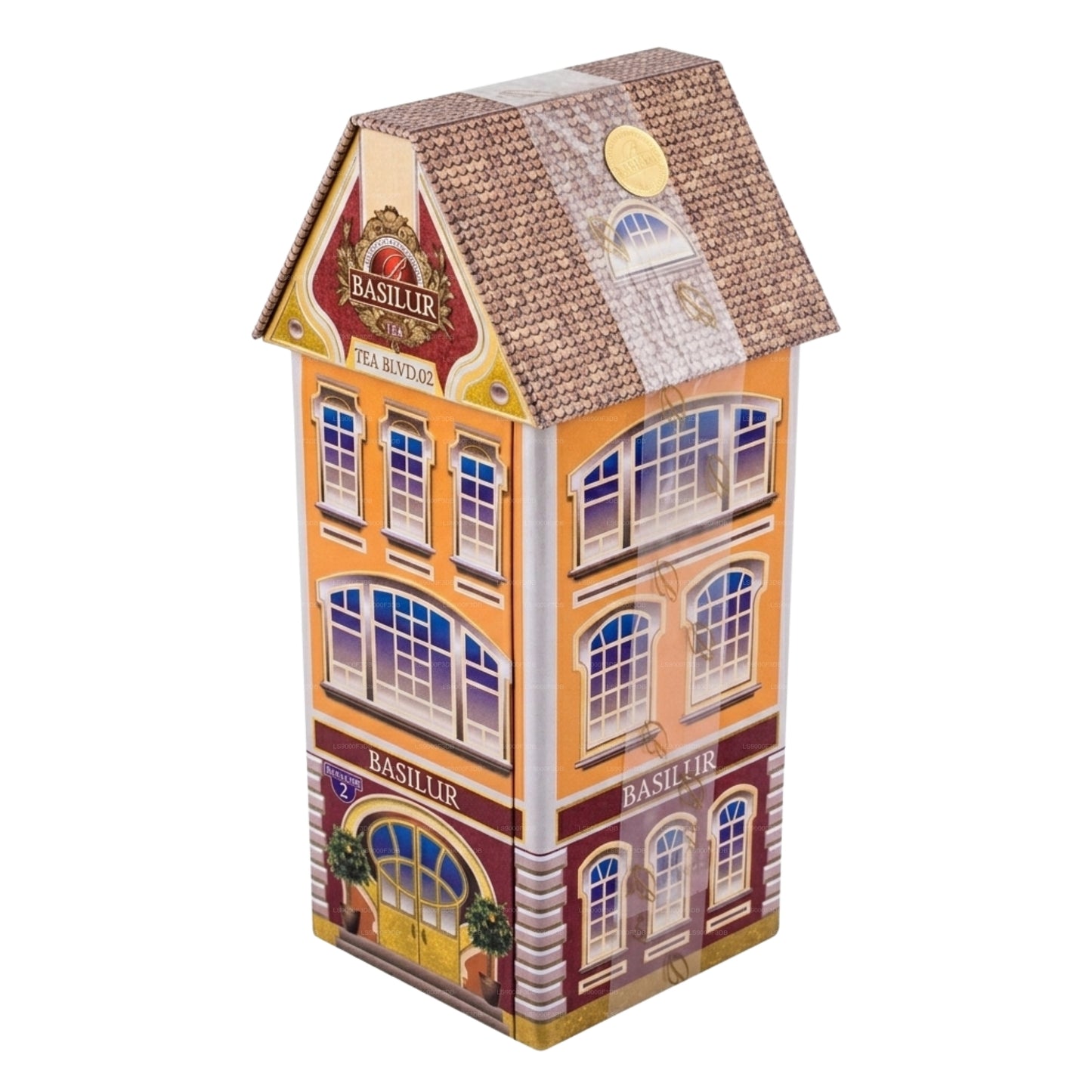 Basilur Tehus ”Tea Boulevard 2" (75g) Caddy
