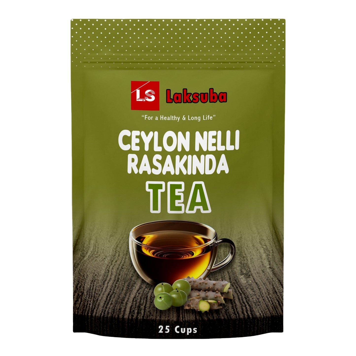 Laksuba Ceylon Nelli Rasakinda te (37,5 g) 25 tepåsar