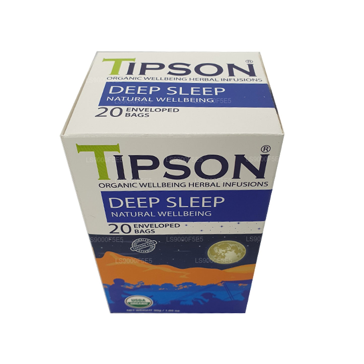 Tipson Organic Deep Sleep Natural Wellbeing (30g) 20 omslutna tepåsar