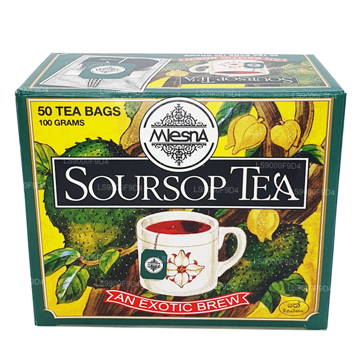 Mlesna Soursop te 'En Exotisk Brew' 50Tepåsar (100g)