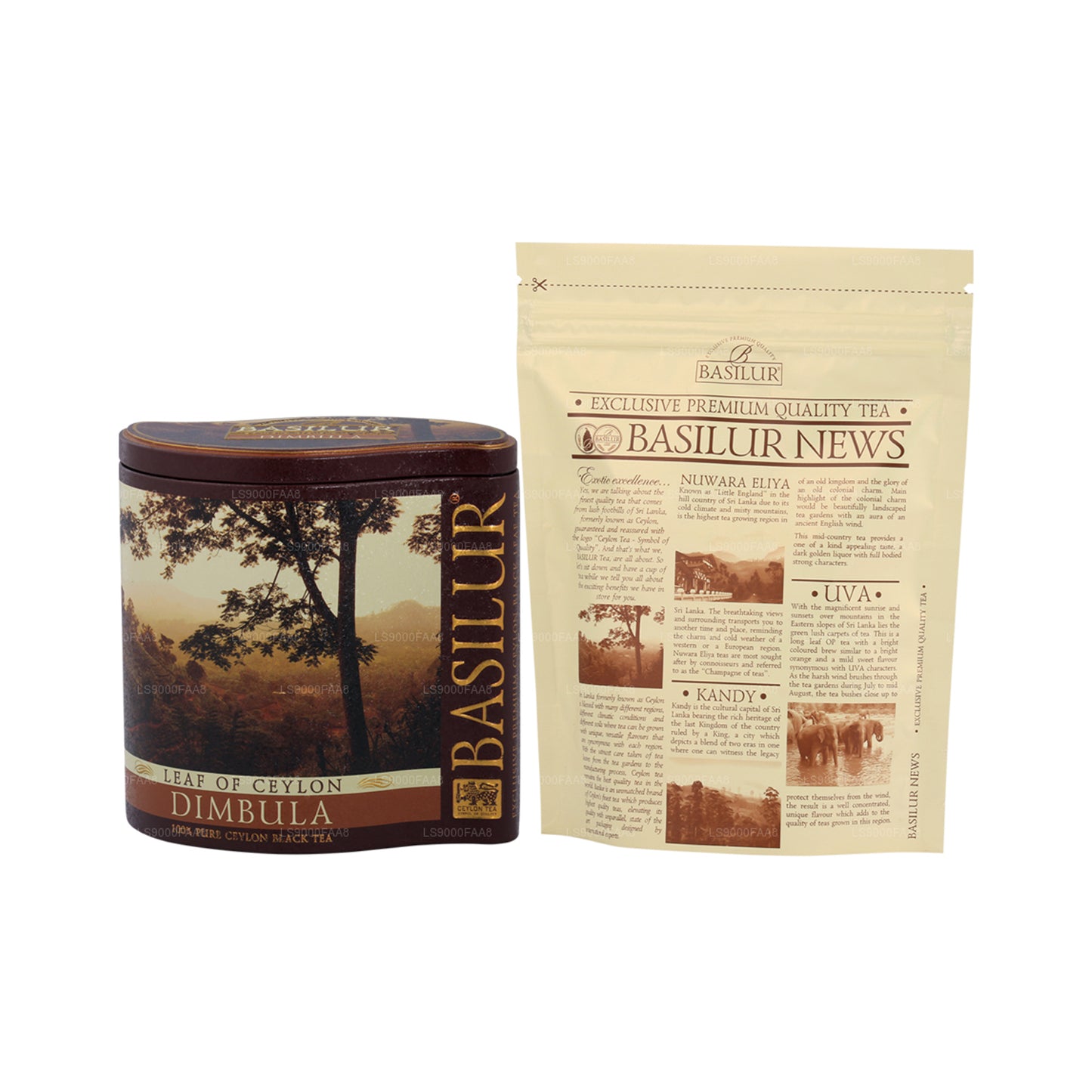 Basilur Leaf av Ceylon ”Dimbula” (100g) Caddy