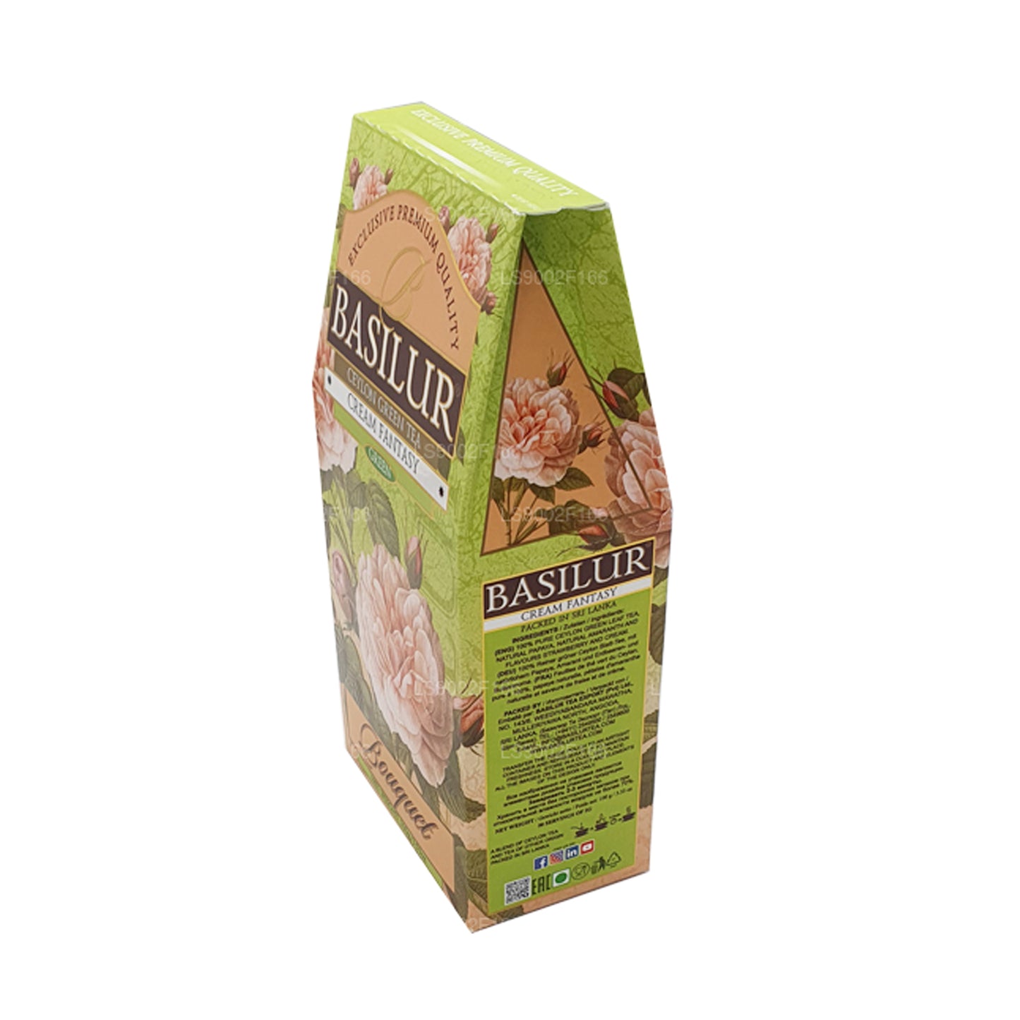 Basilur Cream Fantasy Ceylon grönt te (100g)