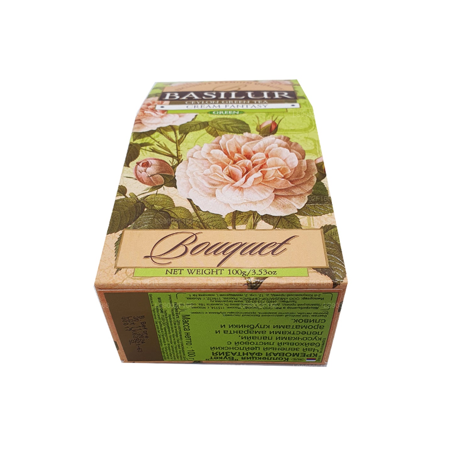 Basilur Cream Fantasy Ceylon grönt te (100g)