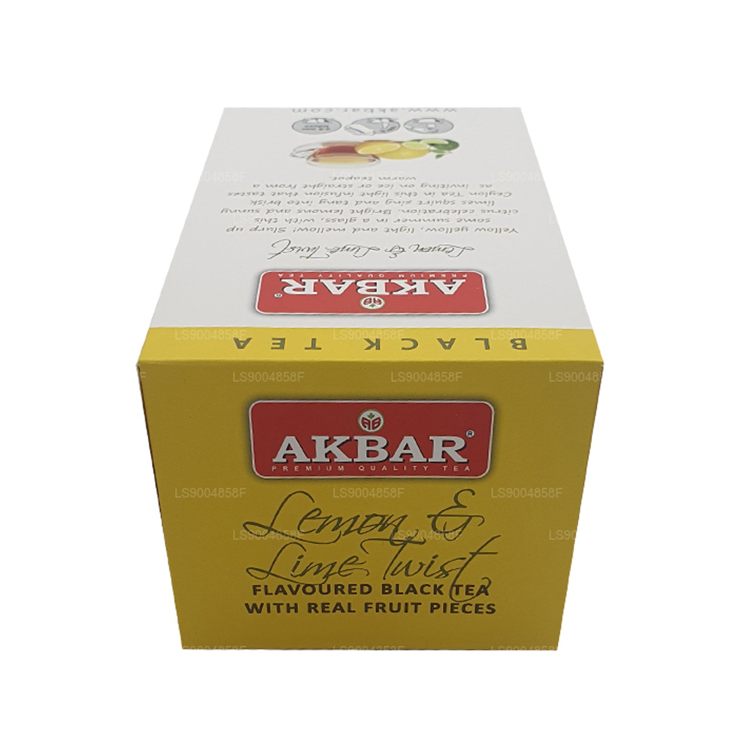 Akbar Citron och Lime Twist Tea (40g) 20 tepåsar