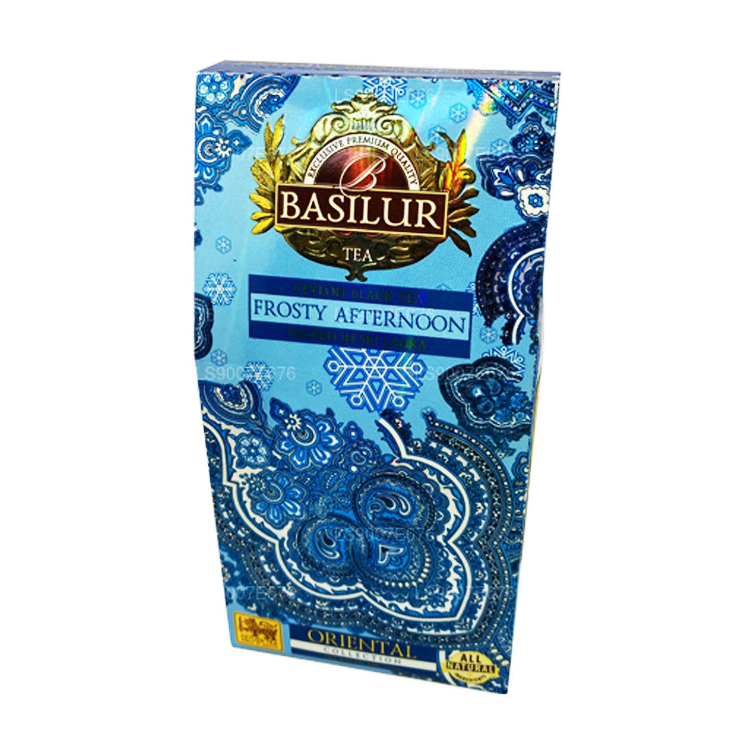 Basilur (orientalisk) frostig eftermiddag Ceylon svart te (100g)