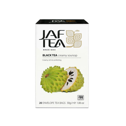Jaf te ren frukt samling svart te krämig soursop (30g) 20 tepåsar