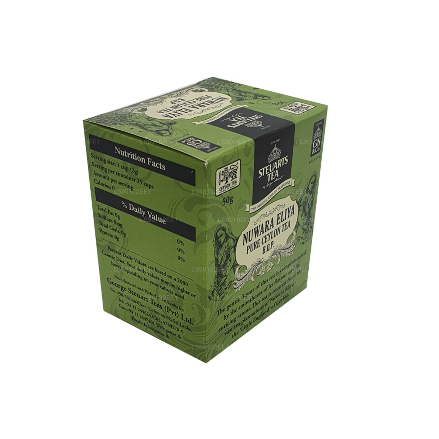 George Steuart Nuwara Eliya BOP Blad Te (50g)